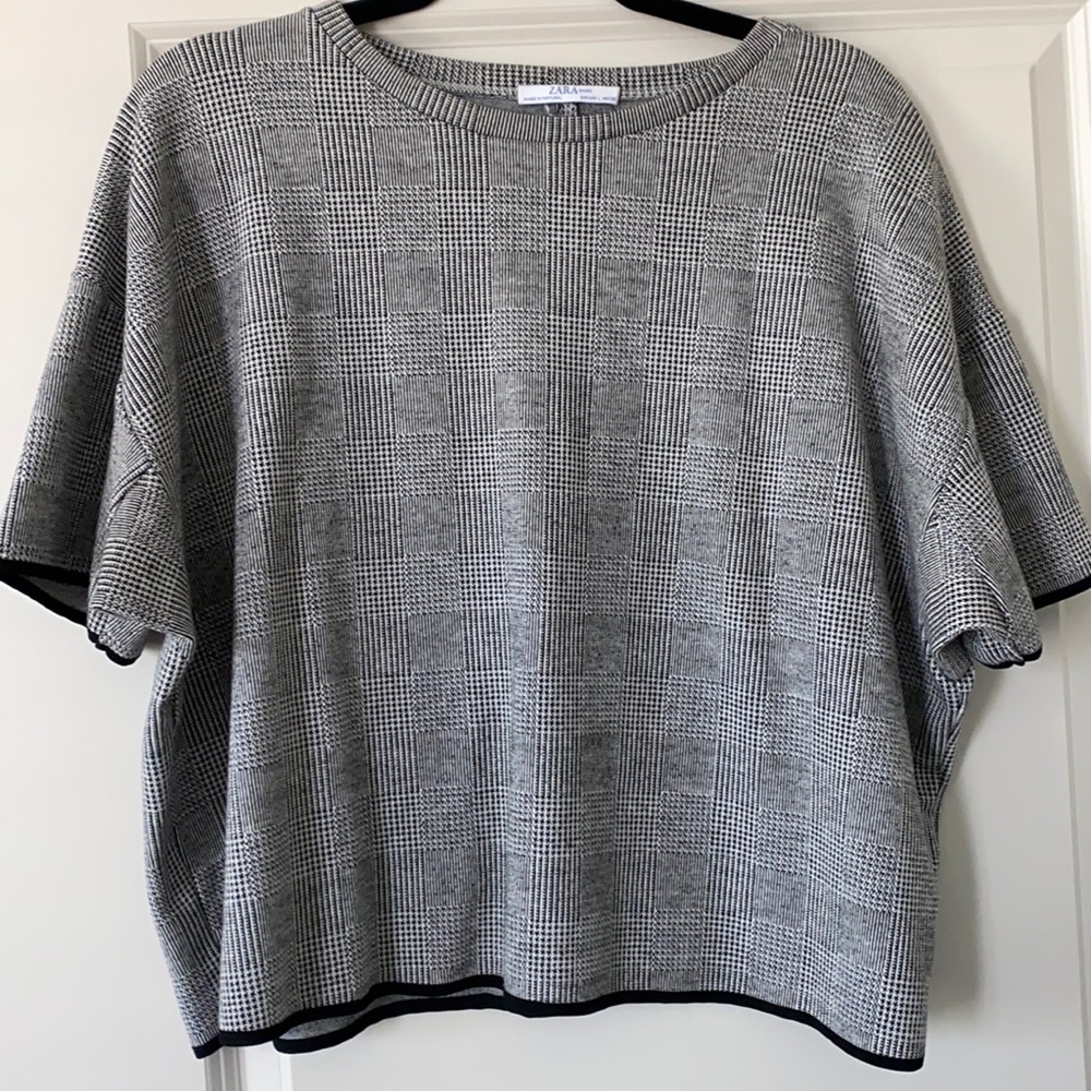 Mini Houndstooth Top